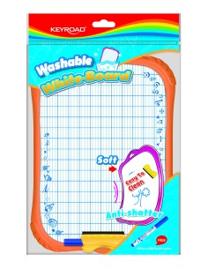 A4 water-proof white board with marker, washable material,1pc/opp bag