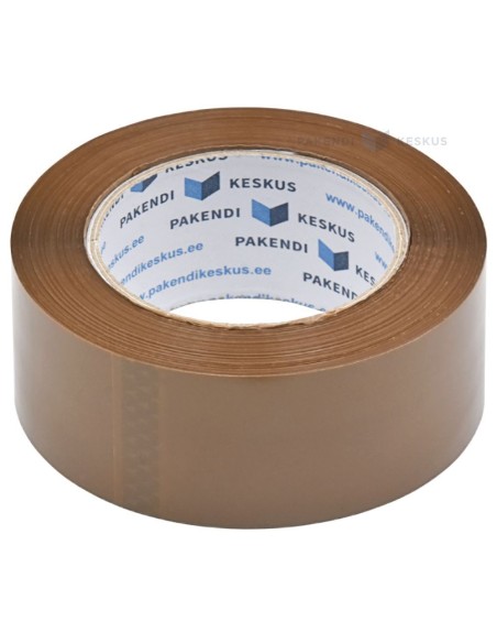 Pruun pakketeip 48mm lai vaikne akrüül, rullis 132m