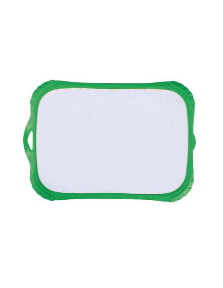 Valge tahvel Keyroad 21x30cm kahepoolne, pestav, plastikraamiga, markeriga
