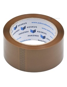 Pruun pakketeip "Low Noise" 48mm lai akrüül, rullis 66m