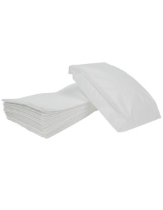 Valge paberkott 12+6x29cm 30g/m2, pakis 100tk