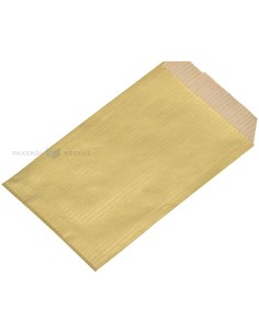 Kuldne paberkott 7x12cm, pakis 50tk