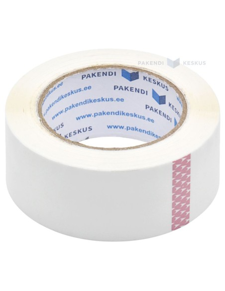 Valge pakketeip 48mm lai akrüül, rullis 132m