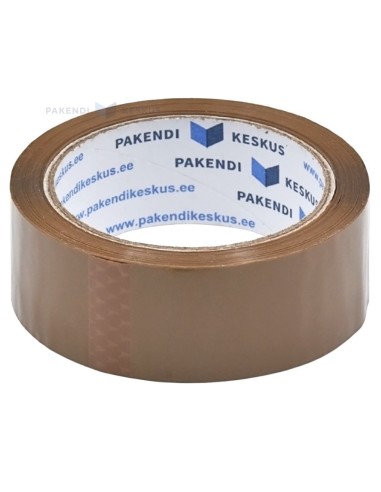 Pruun pakketeip 36mm lai akrüül, rullis 66m