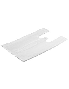 Särksangaga valge kilekott 16mic 25+12x47cm, pakis 200tk