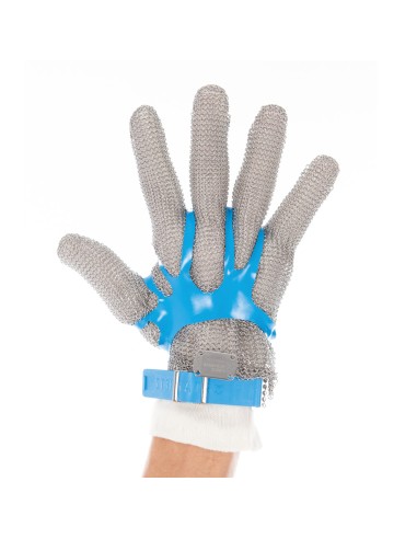 Cut resistant glove metal without wrist