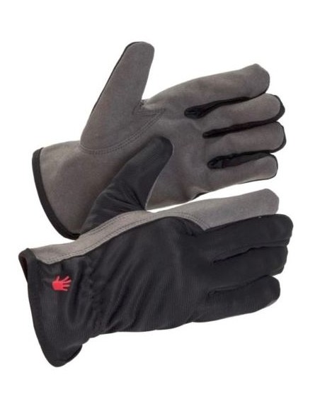 Work gloves synthetic leather/fabric