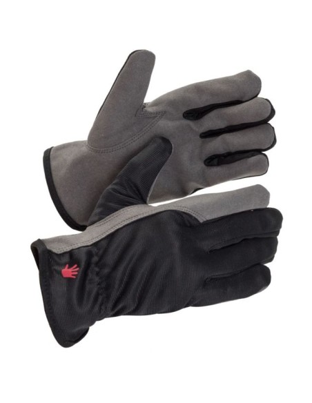 Work gloves synthetic leather/fabric