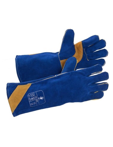 Welding gloves cow leather Kevlar KK05 40cm 10