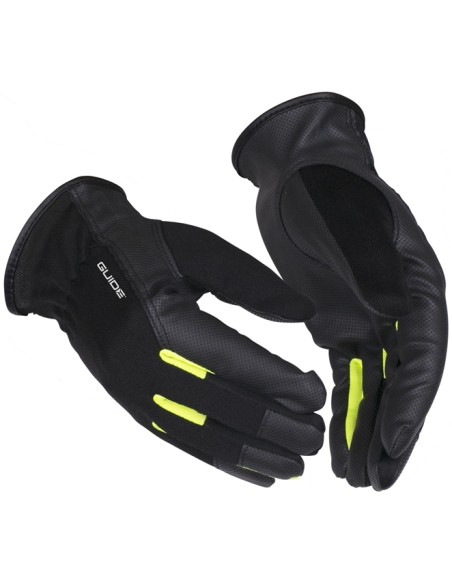 Work gloves synthetic leather and polyester GUIDE 5152