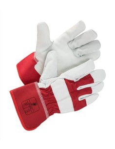 Work gloves half-lined goatskin/fabric KK22