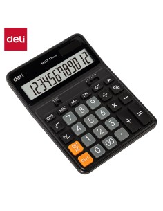 Lauakalkulaator DELI M333 12 numbrit