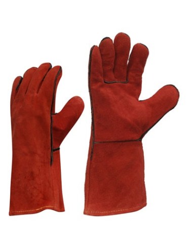 Welding gloves cowskin fully lined Kevlar 144 35cm
