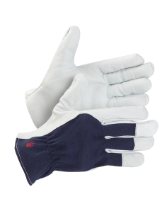 Work gloves goatskin/fabric 552
