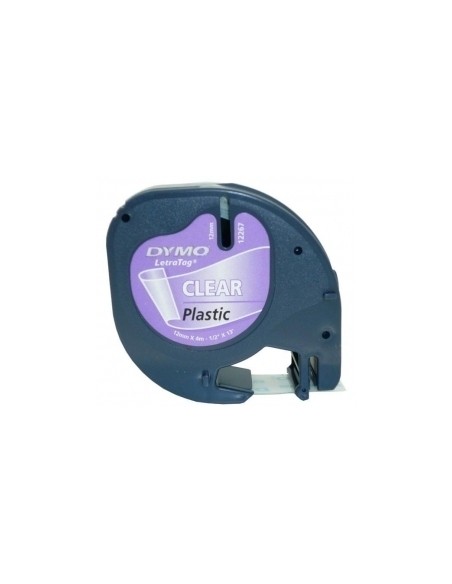 Tape Dymo Letratag plast 12mm x 4m transparent