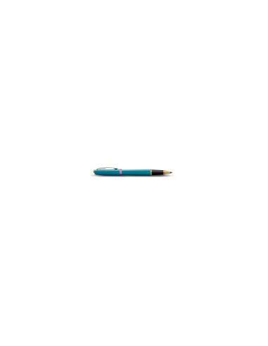 Parker Meridian Teal RBT Rollerball Pen F Black Ink