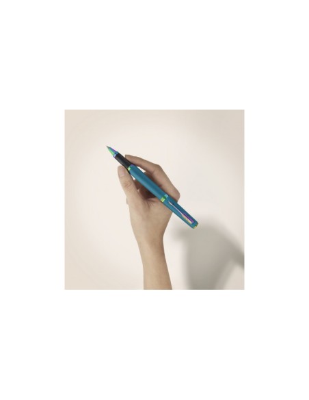 Tindipliiats Parker Meridian Teal RBT F must tint