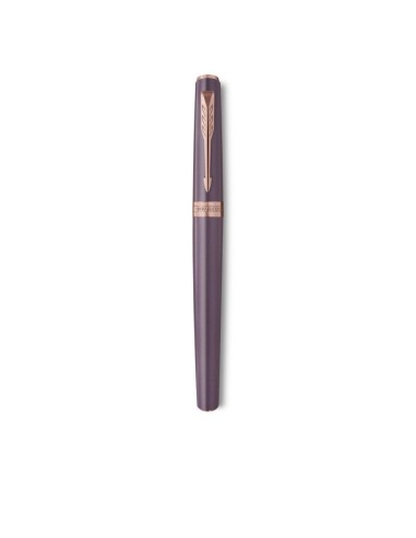 Parker Meridian Purple PGT Rollerball Pen F Black Ink