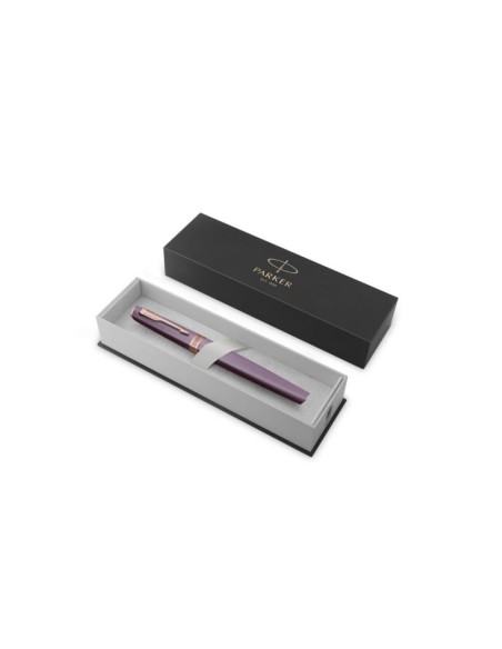 Parker Meridian Purple PGT Rollerball Pen F Black Ink