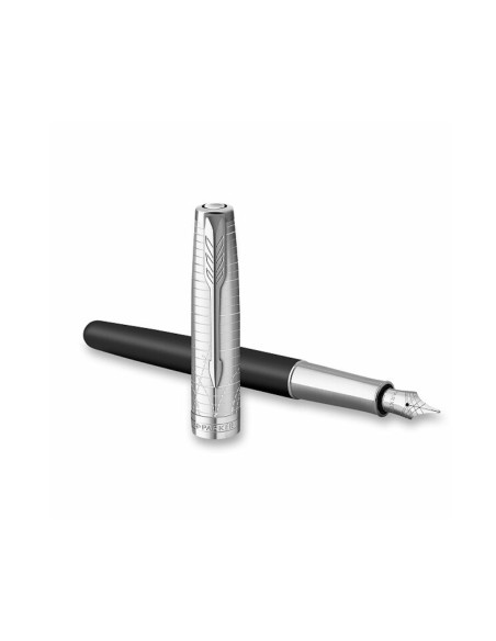 Parker Sonnet Legacy CT 18K Fountain Pen M Blue Ink
