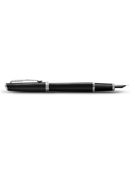 Parker Meridian Black CT Fountain Pen F Blue Ink