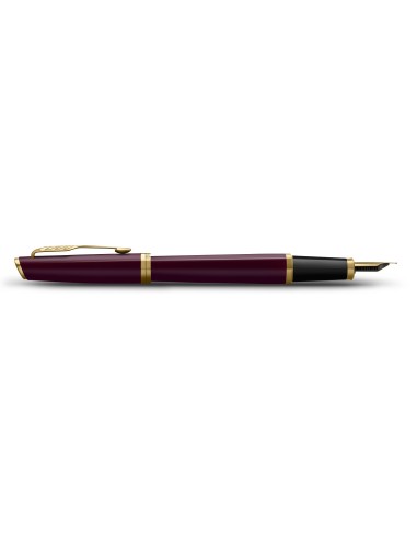 Parker Meridian Red GT Fountain Pen M Blue Ink
