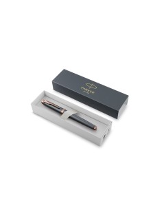 Parker IM Slate PGT Fountain Pen, M, Blue Ink 2