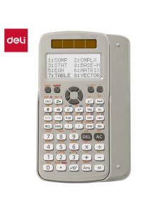 Koolikalkulaator DELI D991ES 417 funktsiooni, beez