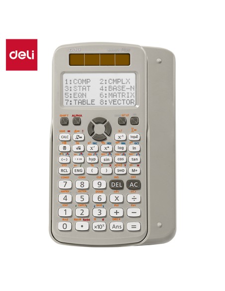 Koolikalkulaator DELI D991ES 417 funktsiooni, beez
