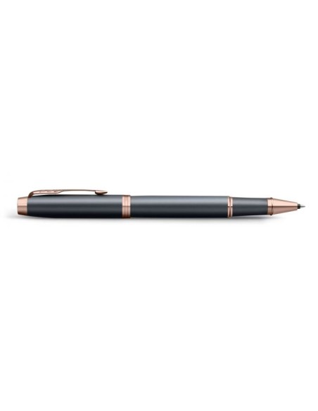 Parker IM Slate PGT Rollerball Pen, F, Black Ink