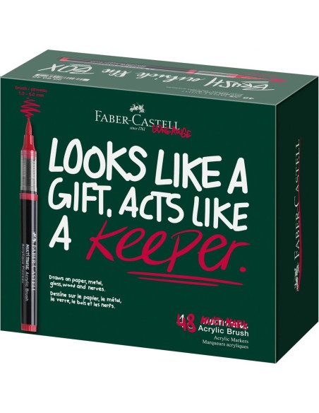 Akrüülmarkerite komplekt Faber-Castell Multimark 48 värvi