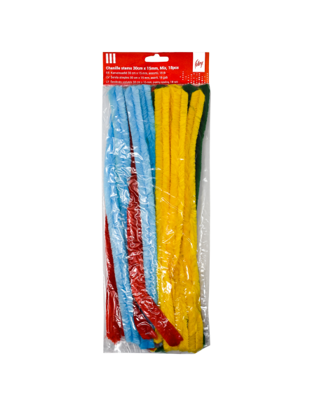 Karvatraat College 30cm x 15mm 18tk assortii
