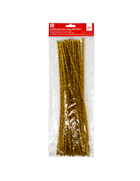 Karvatraat College 30cm x 6mm 30tk kuld
