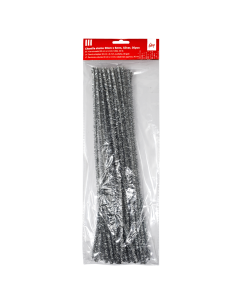 Karvatraat College 30cm x 6mm 30tk hõbe