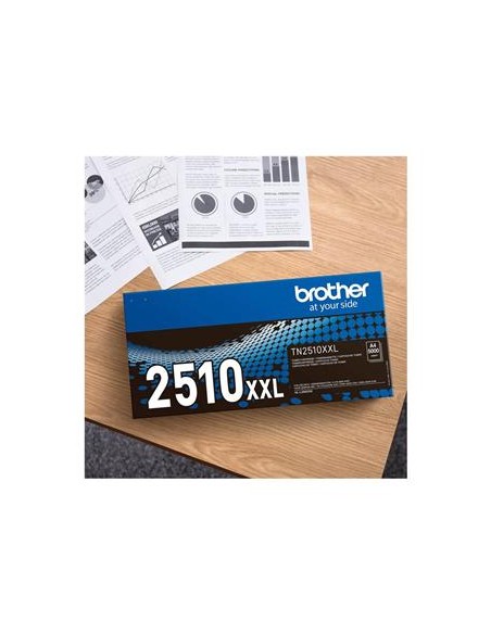 Toonerikassett Brother TN2510XL, Black, Suure mahutavusega