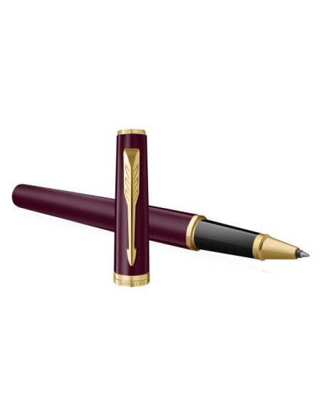 Parker Meridian Red GT Rollerball Pen F Black Ink