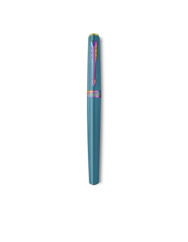 Parker Meridian Teal RBT Fountain Pen F Blue Ink