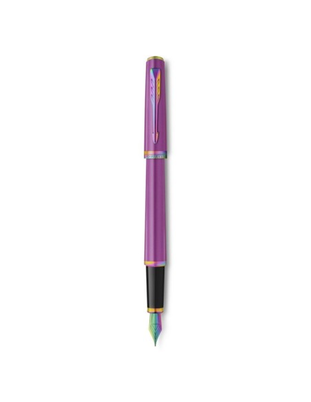 Parker Meridian Grape RBT Fountain Pen F Blue Ink