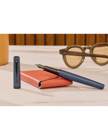 Parker Meridian Blue BT Fountain Pen F Blue Ink