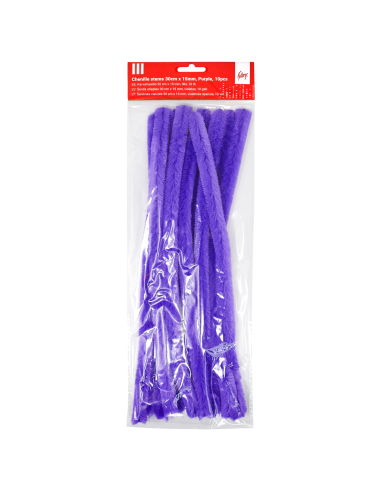 Karvatraat College 30cm x 15mm 10tk lilla