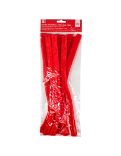 Karvatraat College 30cm x 15mm 10tk punane