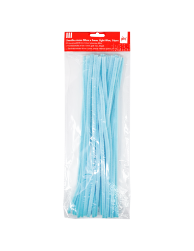 Karvatraat College 30cm x 6mm 30tk helesinine