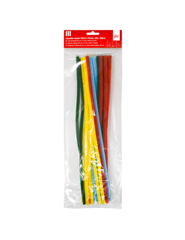 Karvatraat College 30cm x 6mm 30tk assortii
