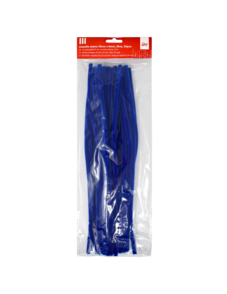 Karvatraat College 30cm x 6mm 30tk sinine