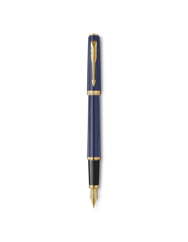 Parker Meridian Blue GT Fountain Pen F Blue Ink