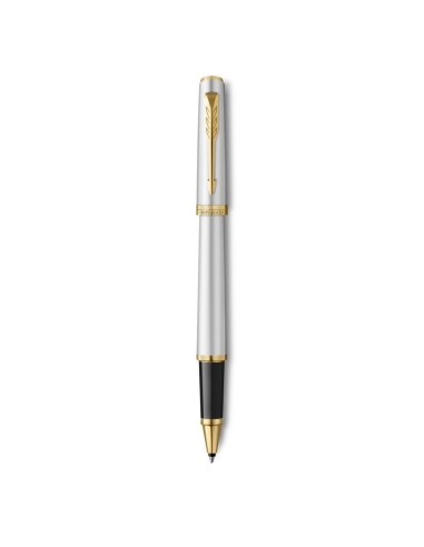 Parker Meridian Chrome GT Rollerball Pen F Black Ink