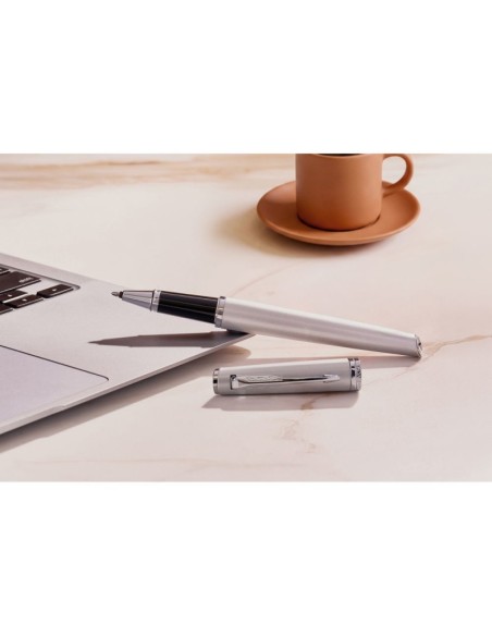 Parker Meridian Chrome CT Rollerball Pen F Black Ink
