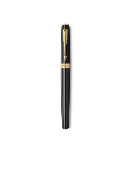 Parker Meridian Black GT Rollerball Pen F Black Ink