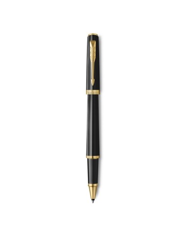 Parker Meridian Black GT Rollerball Pen F Black Ink