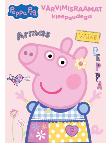 Põrsas Peppa. Värvimisraamat. Armas väike Peppa